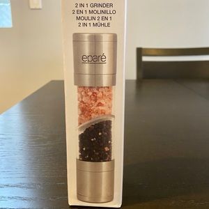 2in1 salt and pepper grinder - NEW